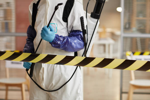 Professional Infectious Disease Decontamination technician working in Oak Grove, KY